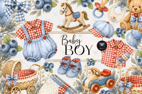 Download Baby Boy Berry Clipart Watercolor - Berry Collection