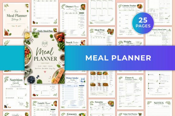 Download Meal Planner KDP Graphic - Premium Resources