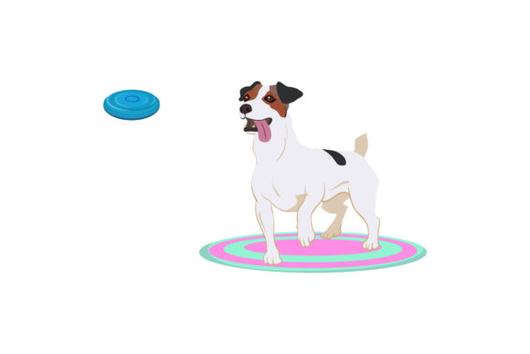 Download Dog Illustration with Cute Pose - Premium Resources