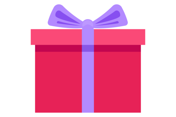 Download Red Gift Box Icon. Holiday Present Symbo - Gift Collection